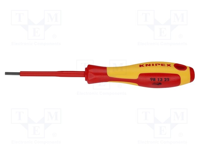 Screwdriver; insulated; Allen hex key; HEX 2,5mm; 1kVAC