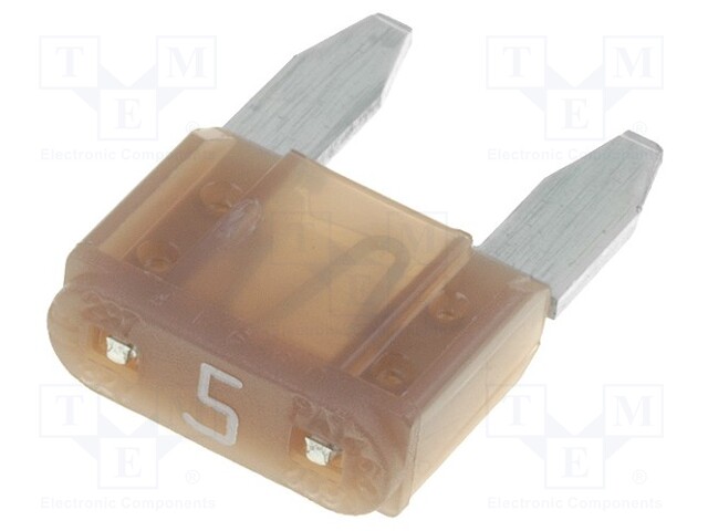 Fuse: fuse; 5A; 32V; automotive; 10,9mm; MINI