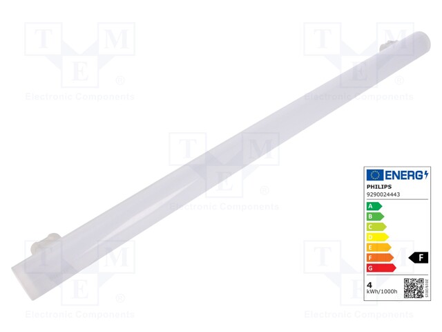 LED lamp; warm white; S14S; 230VAC; 375lm; 3.5W; 140°; 2700K