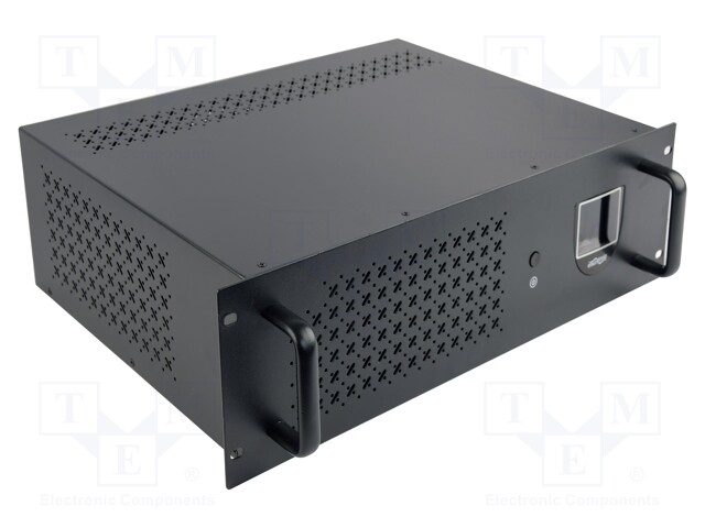 Power supply: UPS; 480x350x150mm; 900W; 1.5kVA; 15.8kg; 8Ah; 0÷40°C