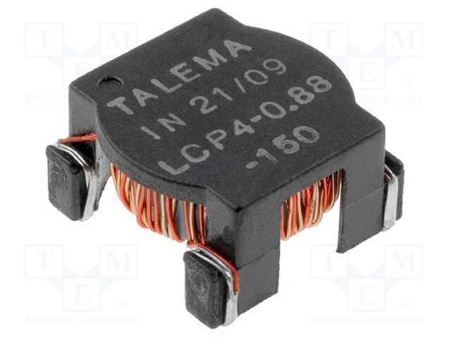 Inductor: wire; SMD; 150uH; 880mA; 307mΩ