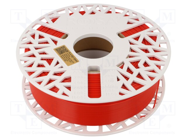 Filament: PLA High Speed; 1.75mm; red; 1kg