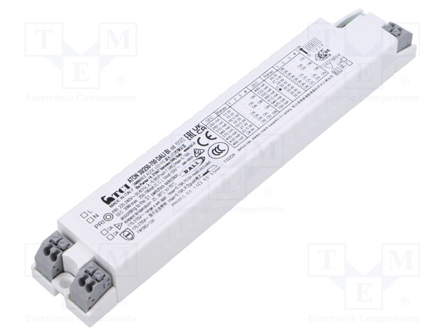 Power supply: switched-mode; LED; 3÷52VDC; 250÷700mA; 220÷240VAC