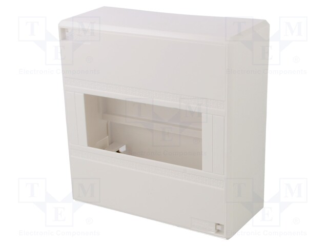 Enclosure: for modular components; IP30; white; No.of mod: 8; IK07