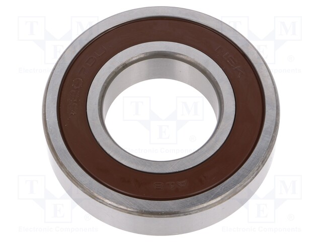 Bearing: ball; Øint: 35mm; Øout: 72mm; W: 17mm; bearing steel