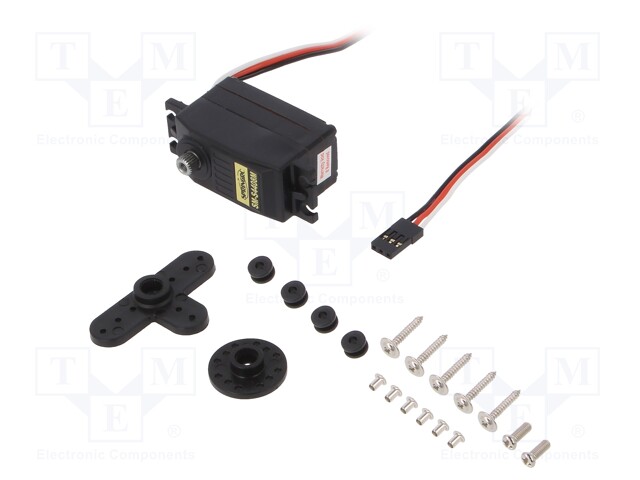 Motor: servo; 4.8÷6VDC; standard; digital; 51g; 40.6x20x28.5mm