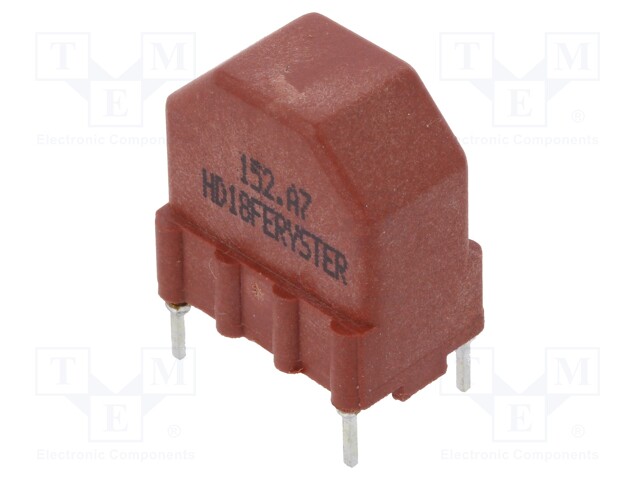 Inductor: wire; THT; 1.5mH; 700mA; 160mΩ; 230VAC; 10x15mm; -20÷+50%