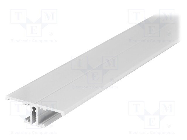 Profiles for LED modules; surface; white; L: 2m; aluminium