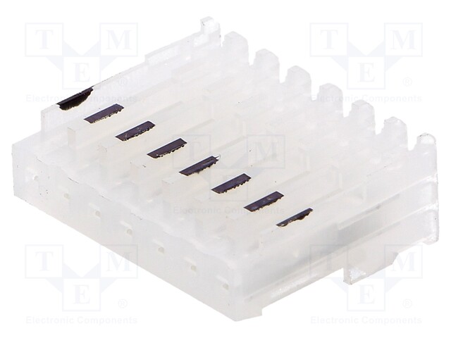 Plug; wire-board; female; PIN: 7; end connector; 2.54mm; IDC; 24AWG