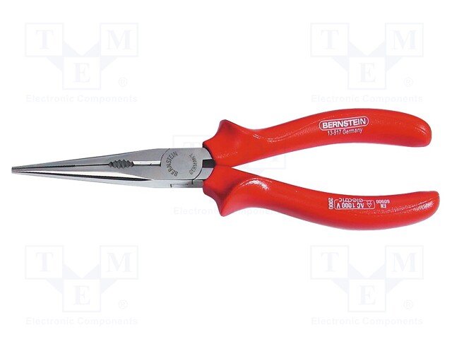 Pliers; insulated,universal,elongated; 205mm