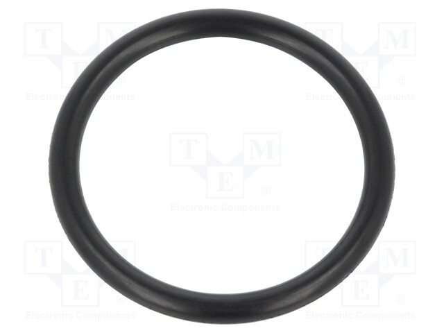 O-ring gasket; NBR; D: 2.5mm; Øint: 23mm; black; -30÷100°C