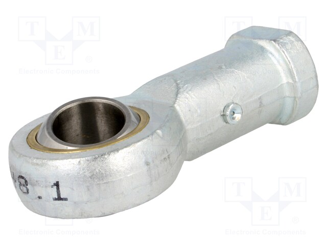 Ball joint; 25mm; Thread: M24; Mat: steel; Pitch: 2,0; Plating: zinc