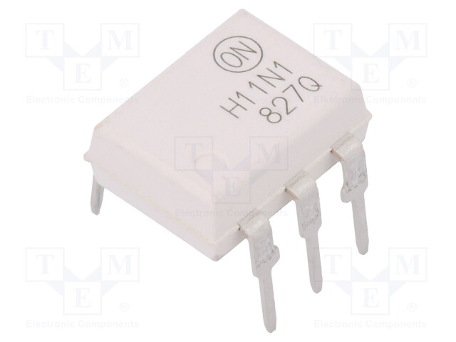 Optocoupler; THT; Channels: 1; Out: Schmitt trigger; 4.17kV; DIP6