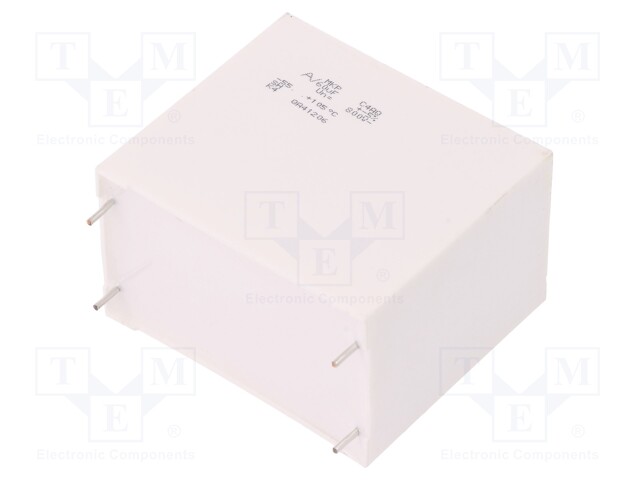 Capacitor: polypropylene; DC-Link; 60uF; ESR: 3.4mΩ; C4AQ; THT; ±5%