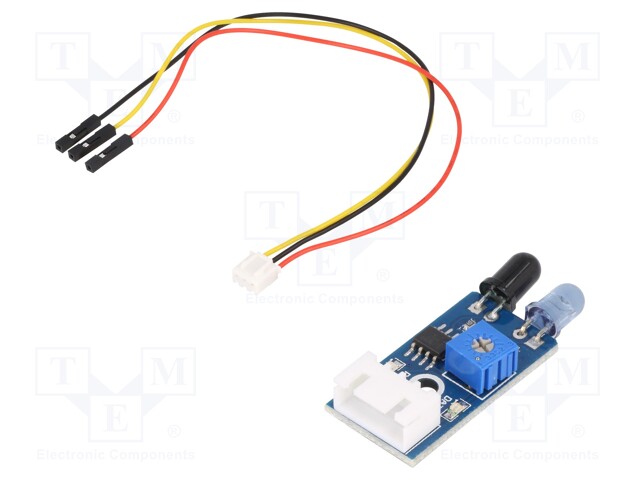 Sensor: distance; infrared; analog,digital; 20÷300mm; 35°; 3.3÷5V