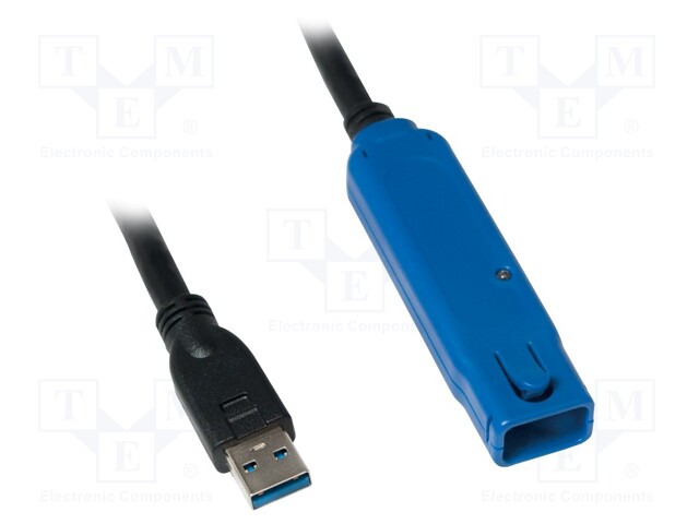 Repeater USB; USB 1.1,USB 2.0,USB 3.0; USB A socket,USB A plug