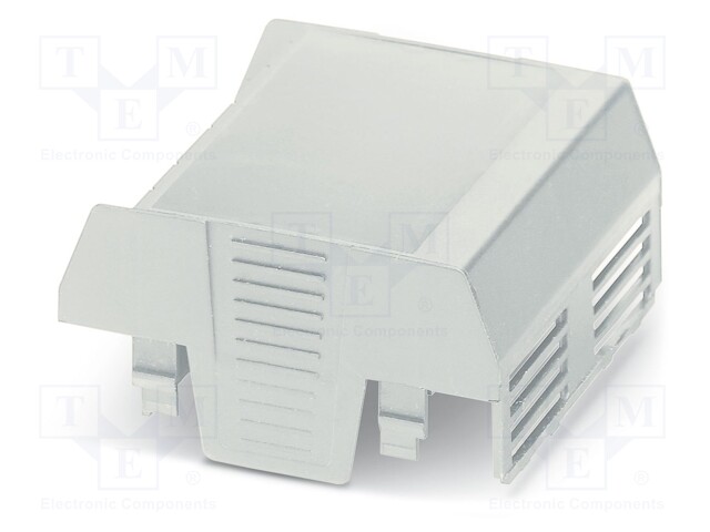 Cover; for enclosures; UL94HB; Series: EH 67,5 FLAT; Mat: ABS; grey