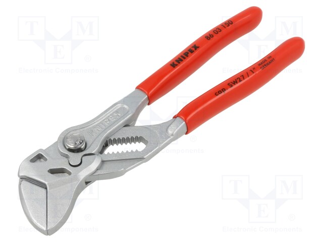 Pliers; universal wrench; 150mm; chrome-vanadium steel