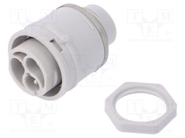 Connector: AC supply; push-in; male; 0.5÷2.5mm2; 16A; 250V; ways: 3