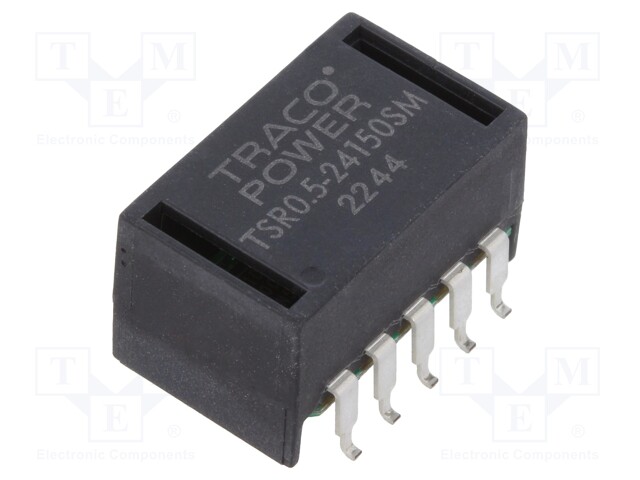 Converter: DC/DC; Uin: 18÷32V; 15VDC; Iout: 500mA; SMD; 1.7g; 330kHz