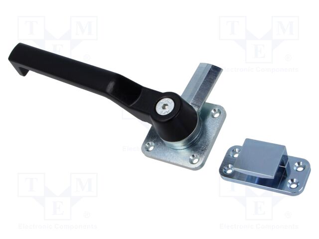 Lock; with handle; zinc and aluminium alloy; IP65