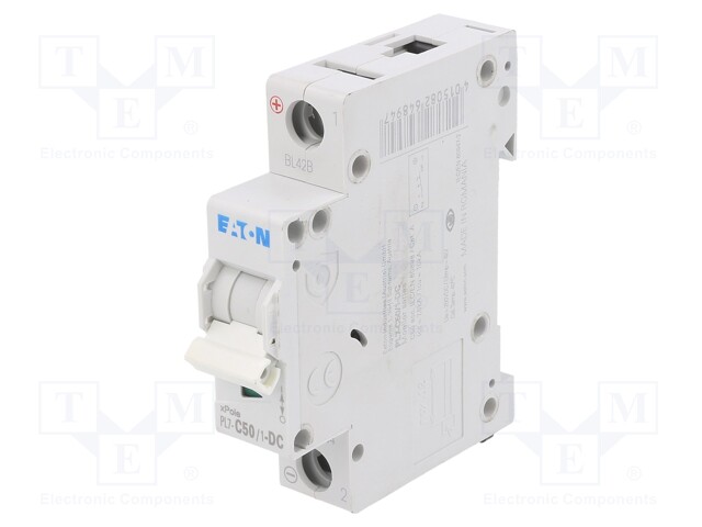 Circuit breaker; 230/400VAC; 250VDC; Inom: 50A; Poles: 1; DIN; 10kA