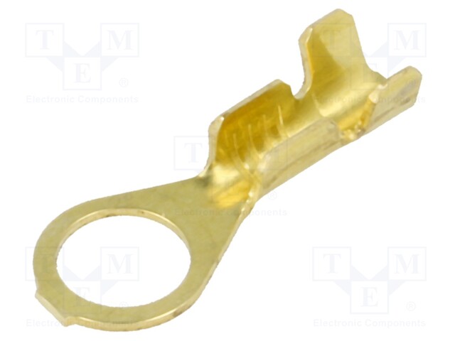 Ring terminal; M5; 0.5÷1mm2; crimped; for cable; non-insulated