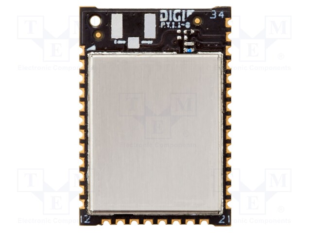 Module: RF; RF PAD; XBee; 2.4GHz; I2C,SPI,UART; -103dBm; 8dBm; SMD