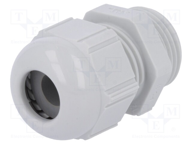 Cable gland; PG11; IP68; Mat: polyamide; light grey