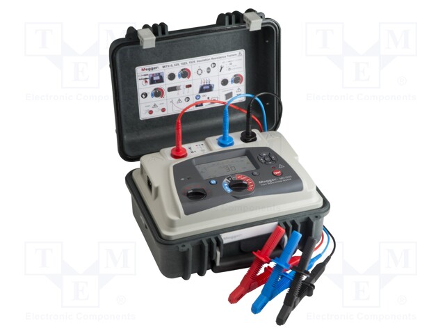 Meter: insulation resistance; LCD,bargraph; 10kΩ÷35TΩ; IP65