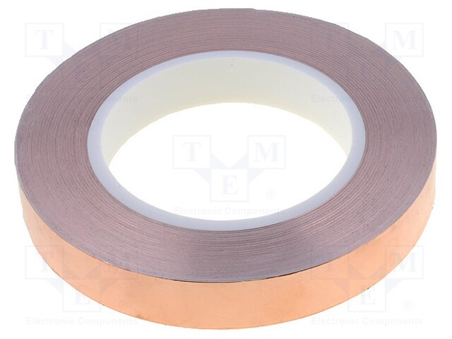 Tape: electrically conductive; W: 19mm; L: 33m; D: 0.08mm; acrylic