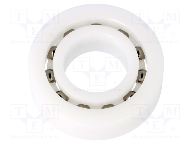 Bearing: ball; Øint: 25mm; Øout: 52mm; W: 15mm; Cage: polyamide