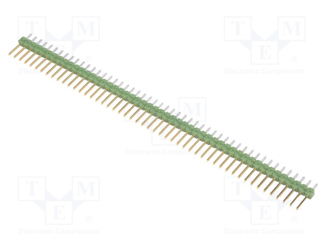 Pin header; pin strips; male; PIN: 50; straight; 2.54mm; THT; 1x50
