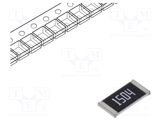 Resistor: thick film; SMD; 2512; 1.5MΩ; 1.5W; ±5%; -55÷155°C