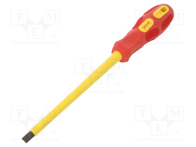 Screwdriver; insulated; slot; SL 8mm; Blade length: 175mm