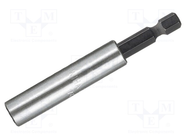 Holders for screwdriver bits; Socket: 1/4"; Overall len: 58mm