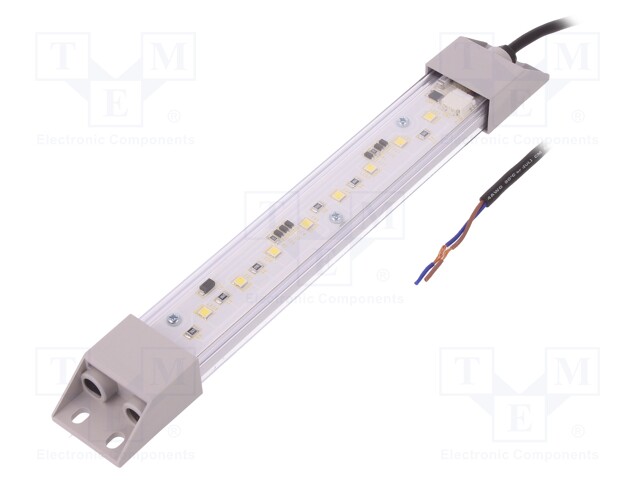 Industrial light; 2.9W; 24VDC; LED; IP65; Mat: polycarbonate; 6500K