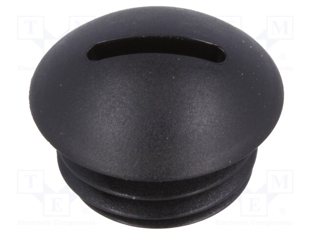 Stopper; M12; Mat: polyamide; black