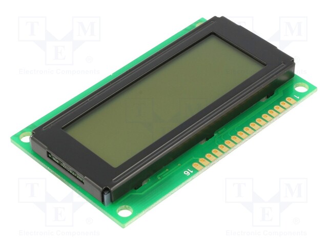 Display: LCD; alphanumeric; STN Positive; 20x4; 77x47x10.1mm; LED