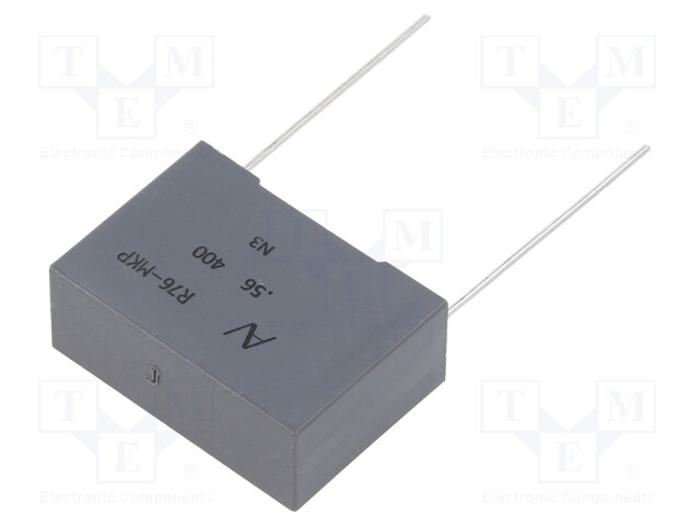 Capacitor: polypropylene; 0.56uF; ESR: 5.684mΩ; THT; ±5%; -55÷110°C