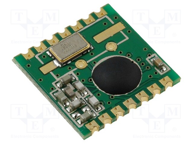 Module: RF; FM transmitter; FSK; 433.92MHz; SPI; 2.2÷5.4VDC; 8dBm