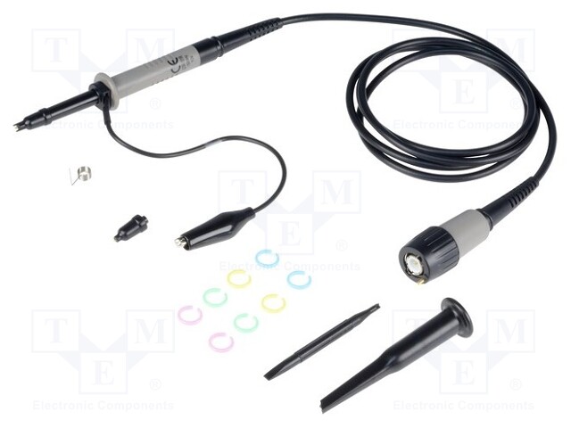 Probe: for oscilloscope; passive; 150MHz; 10: 1; 10MΩ/12pF; 1.2m