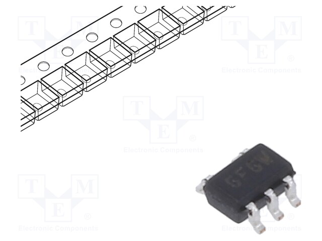 IC: operational amplifier; 1MHz; 1.8÷5.5V; Channels: 1; SC70-5