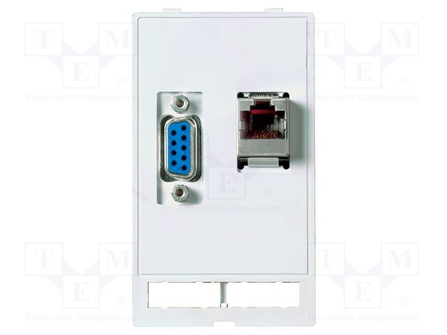 Panel interface; 125VAC; 150VDC; 3A; Mounting: on panel; IP20; 32mm