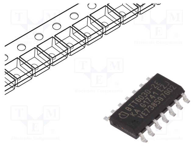 IC: power switch; high-side; 6A; Channels: 1; N-Channel; SMD