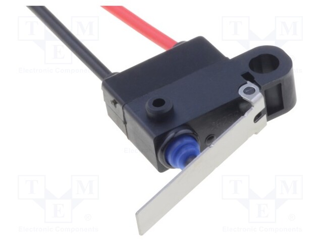 Microswitch SNAP ACTION; with lever; SPST-NC; 0.1A/125VAC; Pos: 2