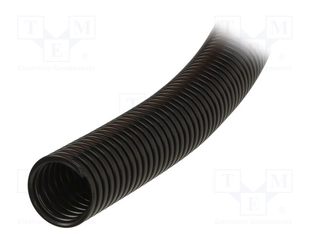 Conduit; ØBraid : 21mm; polyamide; black; Len: 10m; -20÷100°C