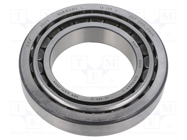 Bearing: tapered roller; Øint: 75mm; Øout: 130mm; W: 27.25mm