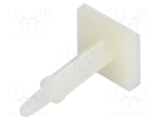 PCB distance; polyamide; L: 22.2mm; self-adhesive,snap fastener