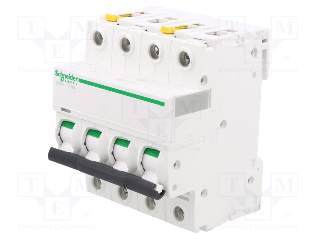 Circuit breaker; 400VAC; Inom: 50A; Poles: 4; DIN; Charact: C; 10kA